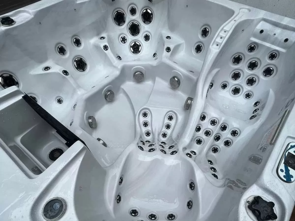 Hot Tub Drained for Winter