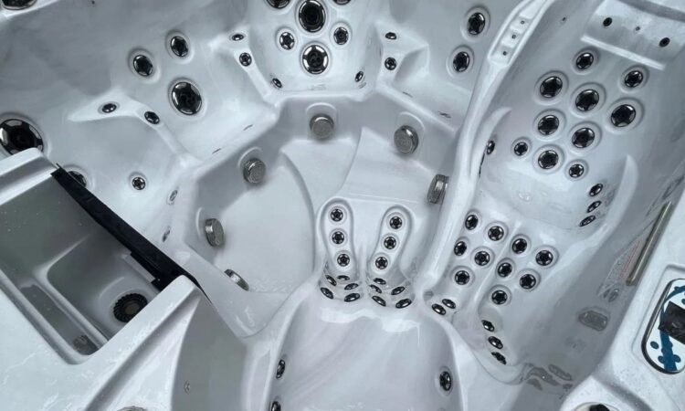 Hot Tub Drained for Winter