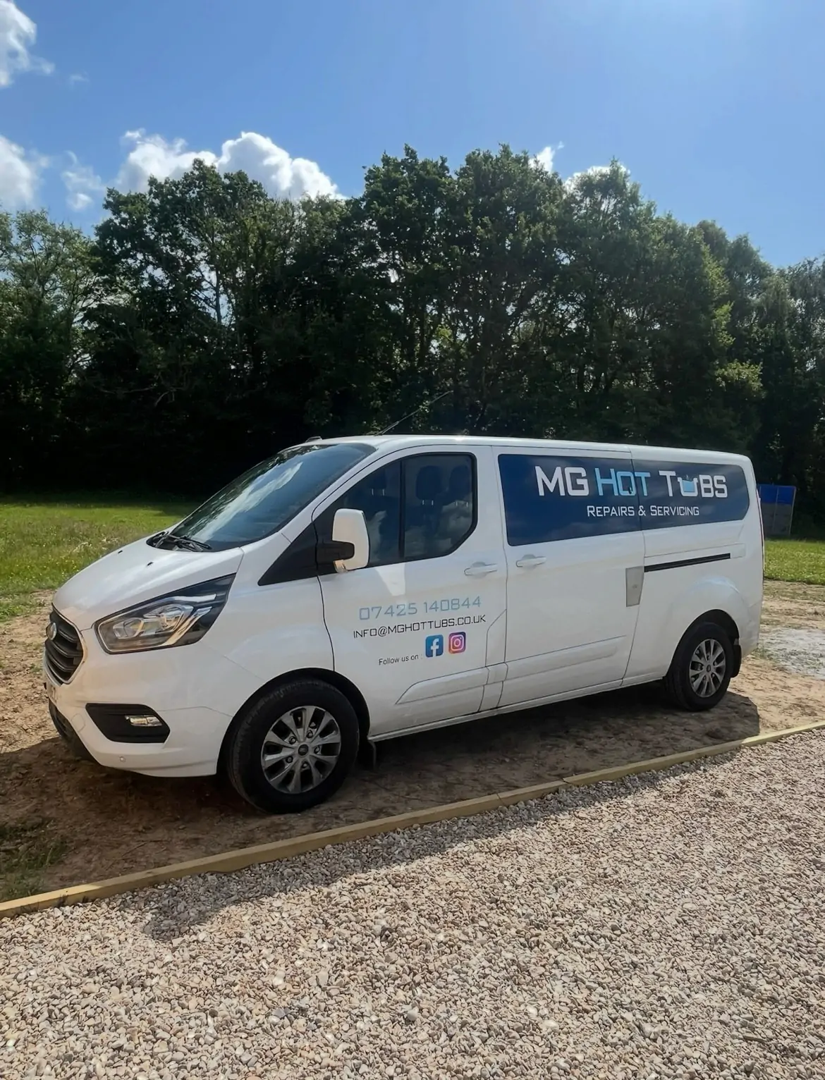 Swim Spa Service Van